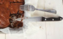 Il mio finto brownies, senza burro e senza noci pecan, ma buonissimo!