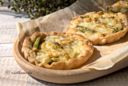 Lepizzottine pizzette di farro alle zucchine