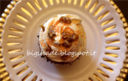 Cupcakes alle banane con polvere di zucca dolce e noci caramellate