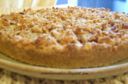 Crostata semintegrale con ricotta, fichi, uva e crumble di fiocchi d'avena