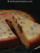 Torta Rovesciata alla Ricotta con Gocce di Cioccolata