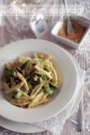 Cicatelli con asparagi e pesto delicato