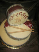I 18 anni di Antonio... (S)torta Batteria!!!