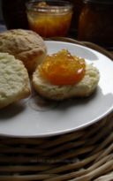 Arance a fette intere, scones deliziosi e un'idea chic... ♥