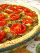 Crostata di melanzane