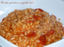 Un classico, con variante: risotto pomodoro e paprika dolce