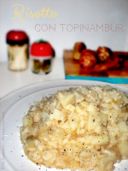 Risotto con topinambur