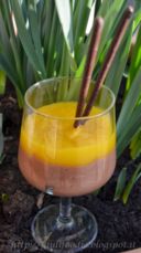 Mousse al Cioccolato con Gelèe di Mango