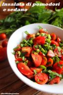 Insalata di pomodori e sedano