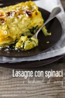 Lasagna in verde - spinaci e bechamel al curry