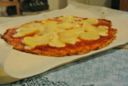 Pizza al cavolfiore o cauliflower pizza