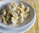 Tortelli ai funghi con Philadelphia alle erbe