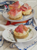 CHEESECAKE MELONE E PROSCIUTTO