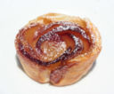 Roselline di pesche al caramello