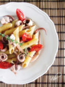 Penne di Kamut con polpo in insalata