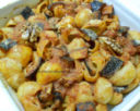 Conchiglie con Melanzane e Noci