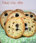 Pane con olive nere