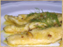 Listarelle di pollo all’arancia e pistacchi