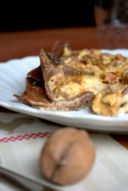 Lasagna al cacao con mascarpone, funghi, pancetta e noci. MTC 42