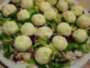 Bon bon con ricotta, philadelphia e wurstel