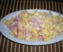 Bimby, Tagliatelle al Sugo di Pinoli, Praga e Scamorza