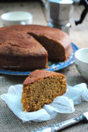 Torta soffice integrale con succo di frutta