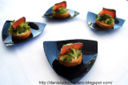 Finger food con zucchine e brusaula.
