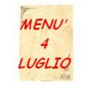 Menù per il 4 luglio