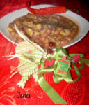 Zuppa di fagioli e castagne