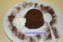 Budino al cioccolato senza uova e senza burro
