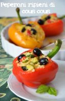 Peperoni ripieni di cous cous