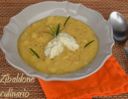 Zuppa di patate DOP di Bologna e polenta con gorgonzola