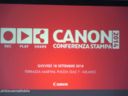 Canon 2014 -  Conferenza Stampa