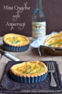 Intermezzi salati: Mini quiche agli asparagi