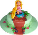 Rapunzel cake