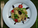 Gli effetti collaterali del food-blogging e Insalata di avocado, quinoa e fave (Starbooks)