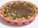 Clafoutis pere e cioccolato