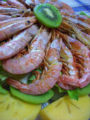 King Prawns Salad,     Catalana di Gamberoni