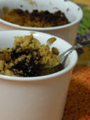 Crumble di prugne