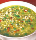Risi e bisi alla pancetta