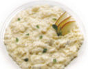 Rissoto con pere i formaggio.