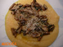 Polenta con funghi Porcini