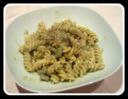 Fusilli in crema di fave e pecorino