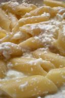 Penne con la ricotta fresca