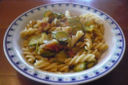 PASTA CON ZUCCHINI E POMODORO