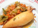Calamari Ripieni con Verdure