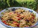 Insalata di pasta con verdure grigliate