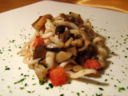 Fettuccine di calamari e porcini