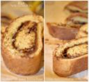 Rotolo di pan brioches con nocciolata