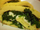 Rotolo di spinaci e mozzarella